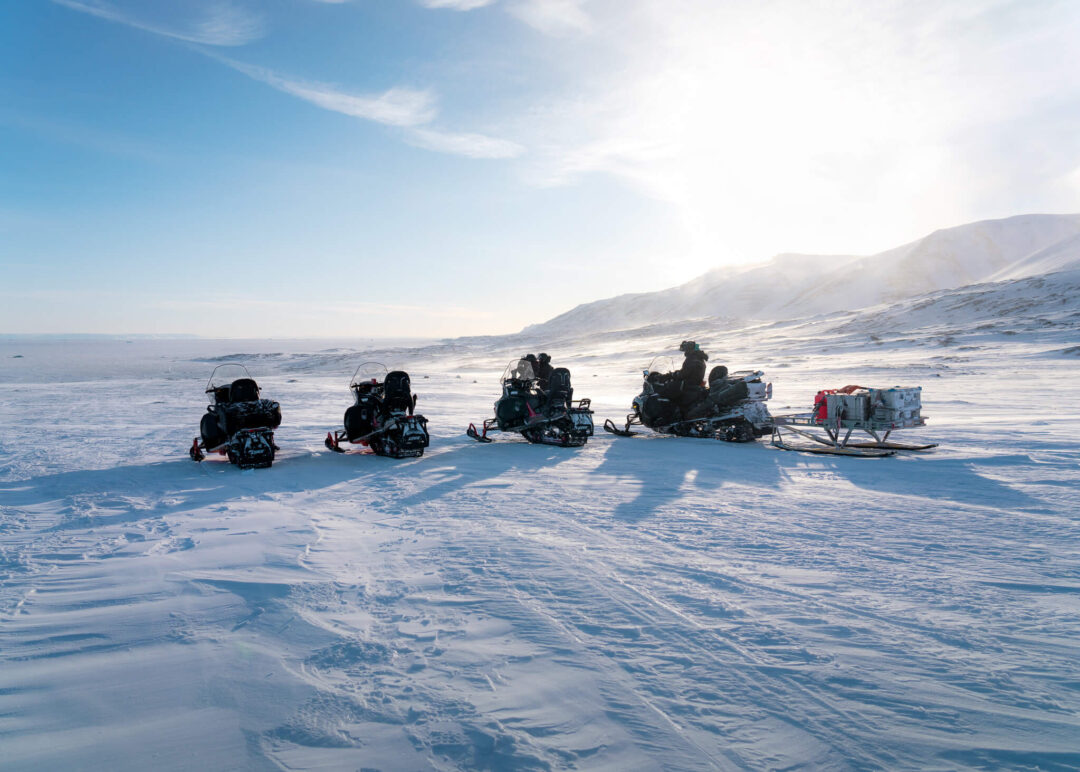 Snowmobiling Expedition in Svalbard