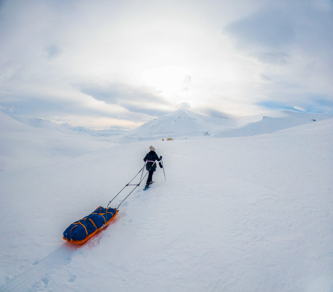 Arctic Snowshoeing and Wild Camping Expedition in Svalbard