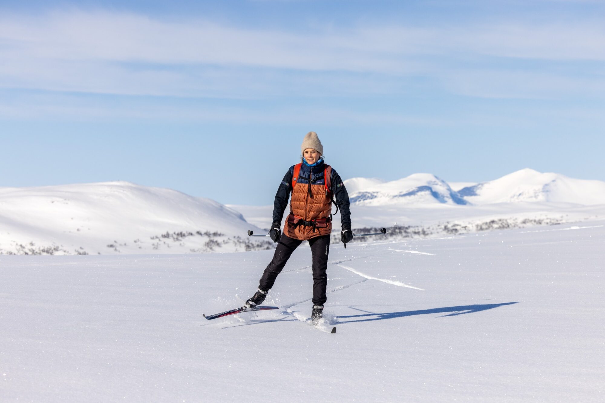 Beginner Skate Skiing and Yoga Holiday in Sweden hero