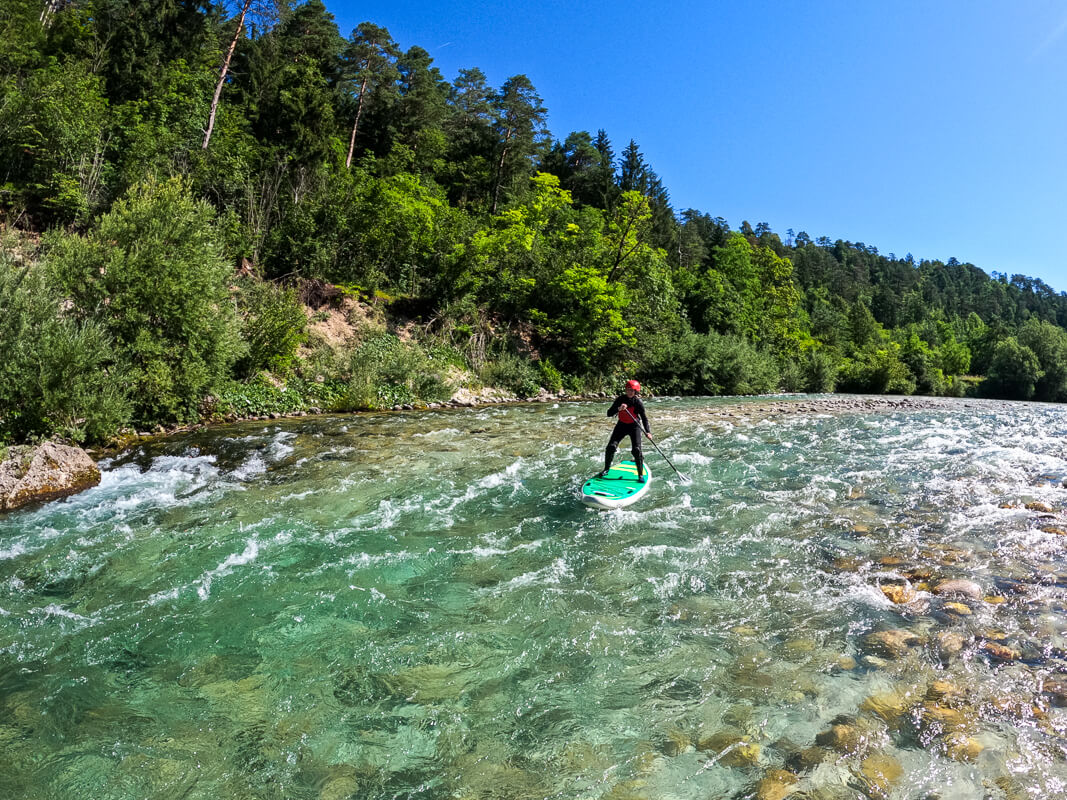 Whitewater SUP Adventure in Slovenia