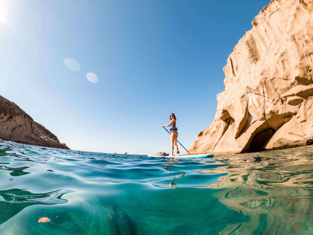 SUP Hike and Yoga Adventure in Sardinia
