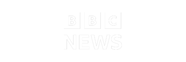 BBC News logo on black background, for travel insurance page accessibility and SEO